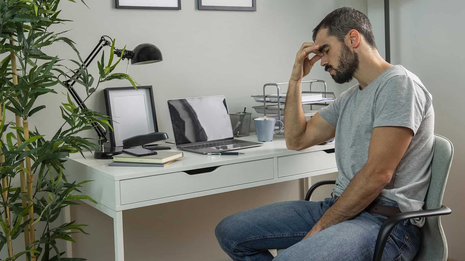 Stress management by Majestic Construction on a construction site in an office